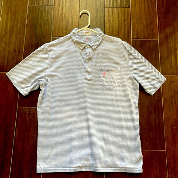 Johnnie-O jersey pocket polo - Picture 1 of 5